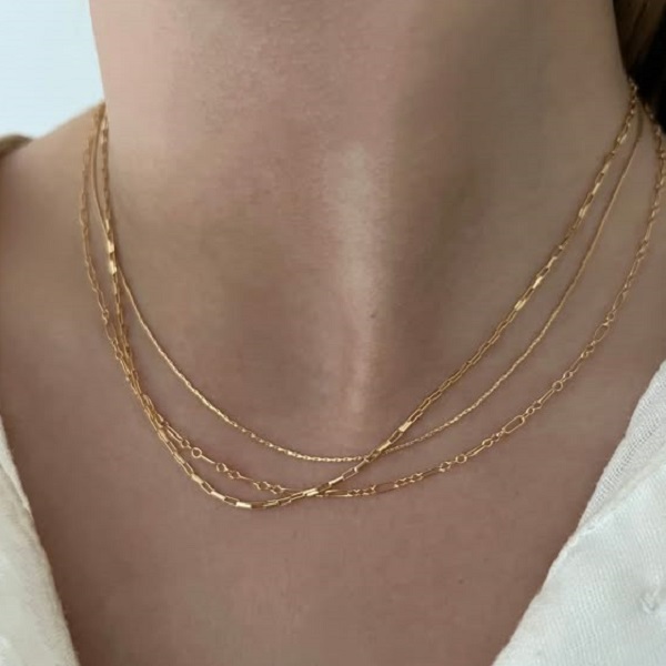 Learn how to fix a thin necklace chain 