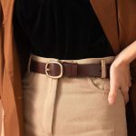 Learn how to wear a belt with a buckle