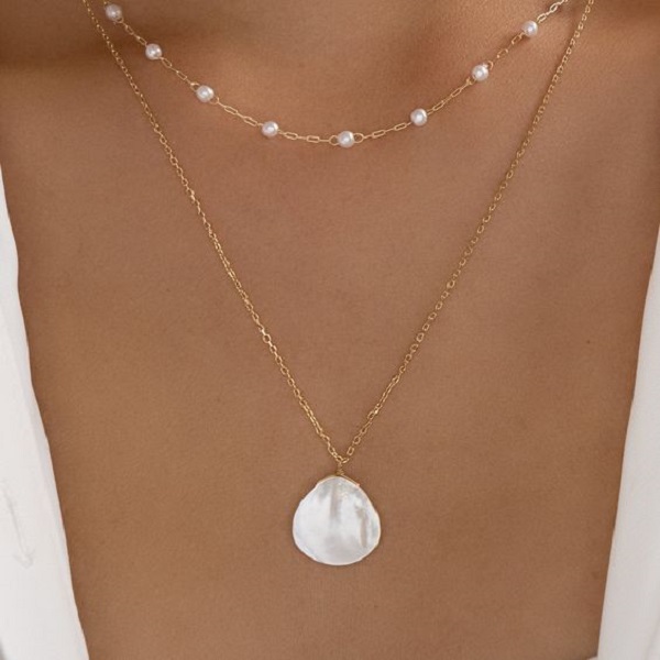  craft a beautiful seashell necklace