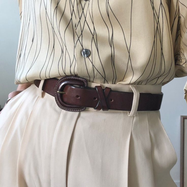 Discover if leather belts naturally stretch