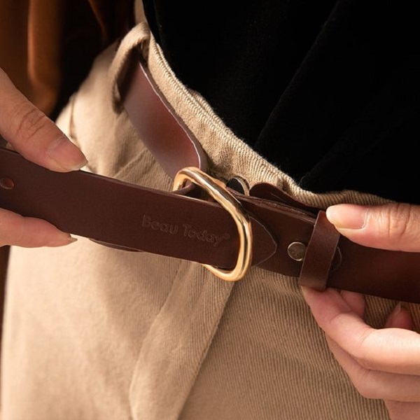 Learn the easy steps to tie a belt 