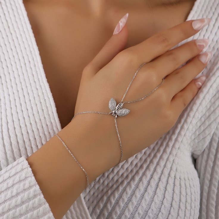 delicate hand chain