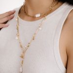 pearl lariat necklace